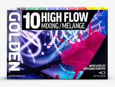 Golden High Flow Mixing Set - Click Image to Close